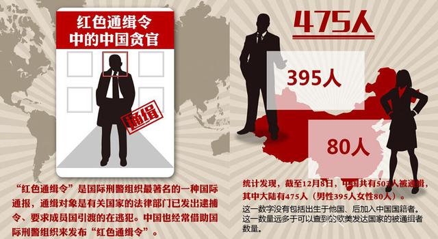 包括程维高之子在内的503名中国人遭全球通缉